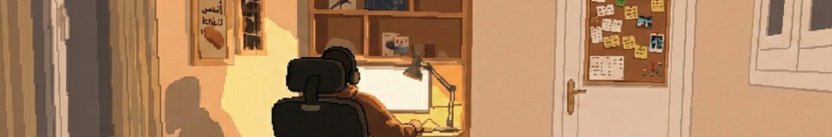 Pixel Art Studio Banner